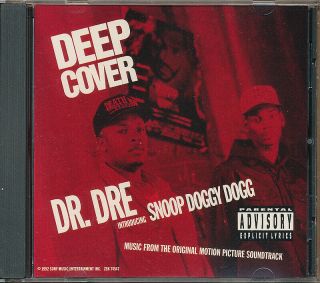 Dr.  Dre W/ Snoop Doggy Dogg Deep Cover Rare Promo Dj Cd Single 