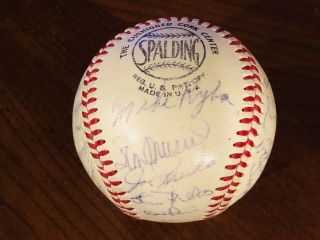 Rare Authentic St.  Louis Cardinals Stan Musial Autograph Spalding Baseball