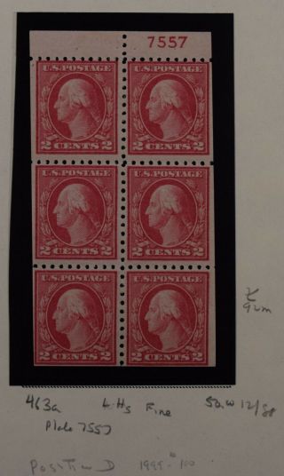 Two Rare U.  S.  Postage Stamp Booklet Panes,  issue of 1916 4