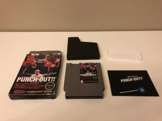 Mike Tyson ' s Punch - Out (Nintendo Nes) Complete,  Rare Non Rev - A Box 2