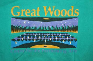 Vintage Great Woods Center For Performing Arts Shirt Mansfield Ma Xfinity Rare