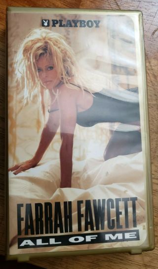 Playboy Farrah Fawcett All Of Me - Rare Vhs 1997