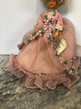 Rare PEGGY NISBET MADAME POMPADOUR H/227 - Doll Pink Made In England 4