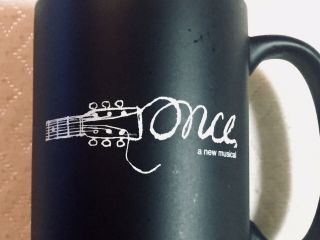 Once The Broadway Musical Souvenir Coffee Mug Rare 1 Tony Winner