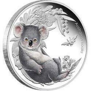 Australia 2011 50 ¢ Australian Bush Babies - Koala 1/2 Oz Silver Coin - Rare