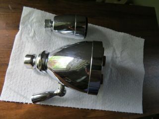 Powerful Rare 1950 ' s Model 1 Speakman Iconic Showerhead With Volume Control 3