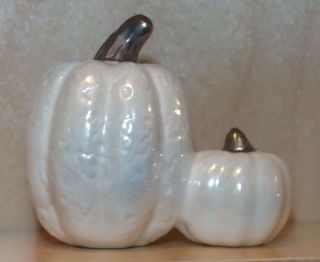 Nora Fleming Pearl Pumpkins,  Retired & Limited Edition,  Rare & Htf P3