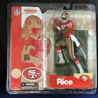 Mcfarlane Jerry Rice Nfl Series 5 Variant Chase San Francisco 49ers Figure Rare