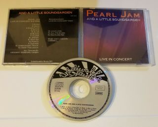 Pearl Jam - And A Little Soundgarden - Rare Import Cd