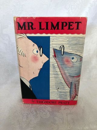 “mr.  Limpet” By Theodore Price.  1st Edition,  In Dust Jacket.  Rare