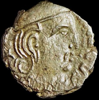 Ancient - Western Kshatrapas - Rudrasena Iii - Silver Drachm (348 - 380ce) Rare Rm23
