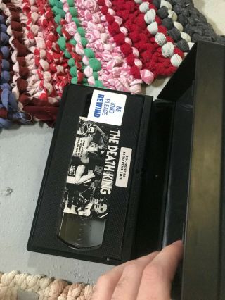 THE DEATH KING FLIM THREAT HORROR SOV SLASHER RARE OOP VHS BIG BOX SLIP 2