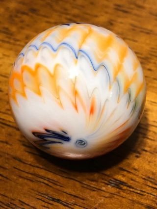 CHARLES GIBSON Contemporary SNAKESKIN Multi colored MARBLE Rare 1.  50 3