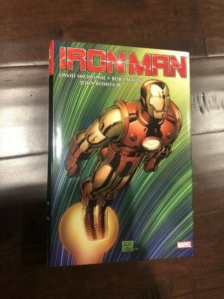 Iron Man Vol 1 Omnibus (layton) - Rare Oop Signed By Bob Layton