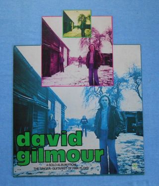 Rare David Gilmour Promo Mobile Display First Solo 1978 Cbs - Pink Floyd