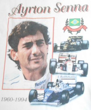 Ayrton Senna Rare Vintage 1994 Men 