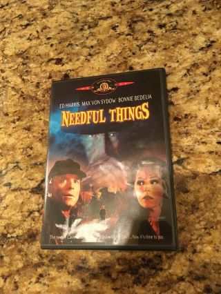 Needful Things Dvd Rare Oop Stephen King