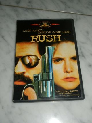 Rush (dvd,  2002) Jason Patric,  Jennifer Jason Leigh 1991 Rare Oop