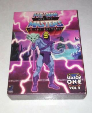 He - Man And The Masters Of The Universe - Season 1: Volume 2 (dvd,  2006, .  Rare