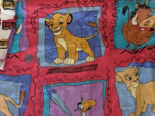 Rare Vintage Lion King Twin Comforter 1990s Simba Hakuna Matata Blanket Disney