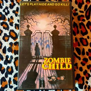Zombie Child Vhs Cic Horror 1977 Rare