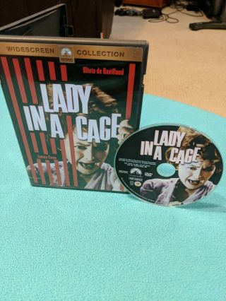 Lady In A Cage (dvd) Mgm Rare Oop Horror