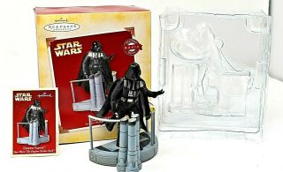 Rare 2005 Hallmark Star Wars Darth Vader Empire Strikes Back Ornament Notworking