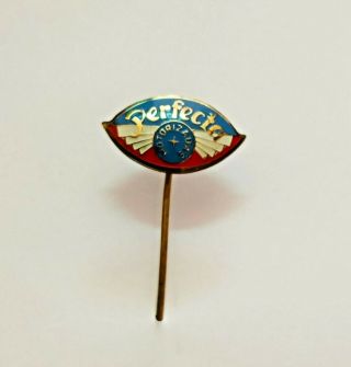 Antique And Rare Lapel Stick Pin Badge From " Perfecta " Motorcycles - Portugal