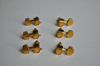Rare Vintage 1970s - 1980s Grover Gibson Style Tuners Set Gold Les Paul