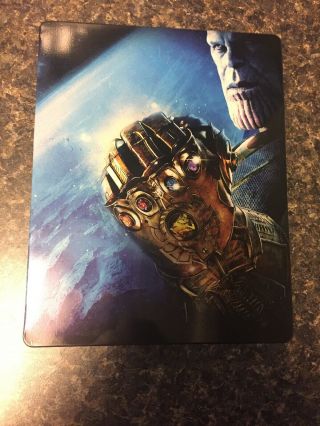 Avengers Infinity War 4k Ultra Hd/blu - Ray Steelbook Rare Like Best Buy