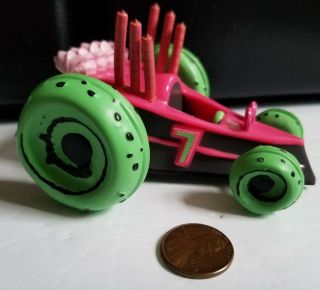 Wreck It Ralph Sugar Rush CANDLEHEAD Racer Car CANDLE HEAD Vehicle Only HTF Rare 2