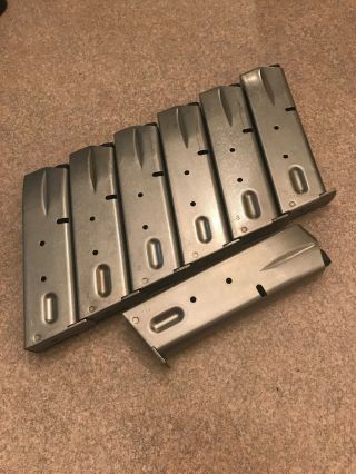 Rare - Factory Smith & Wesson 5900 Series Stainless 9mm 10rd Mags