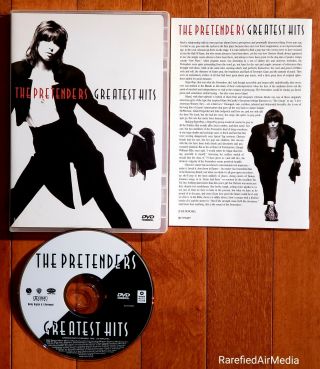 The Pretenders - Greatest Hits (dvd,  2005) Rare Oop Music