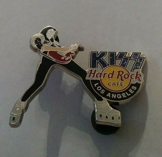 Hard Rock Cafe Hrc Los Angeles Paul Stanley Kiss Guitar Collectible Pin /le Rare