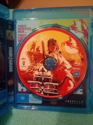 Fair Game (Blu - ray) UMBRELLA REGION RARE OOP HORROR 2