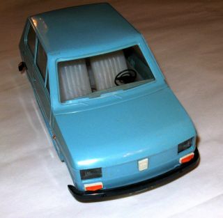 Fiat 126p POLSKI - plastic Toy SKALA 1: 12.  3 ITALY MEGA RARE 2