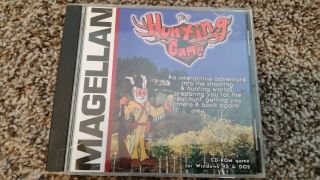 The Hunting Game By Magellan Pc Game From 1997 For Windows 95 And Dos Rare
