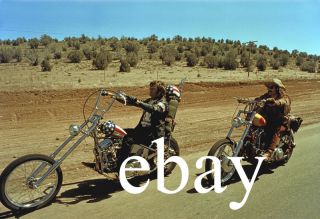 Dennis Hopper Easy Rider Rare Color 8 Harley Davidson Cult Peter Fonda Biker