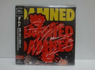 The Damned ‎/ Damned,  Rare Japan Mini Lp Cd W/obi Out Of Print Sticker Cover