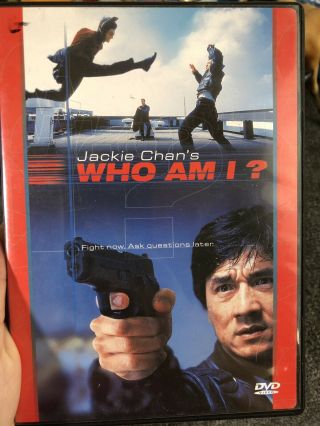 Who Am I (dvd,  1999) Jackie Chan Rare Oop