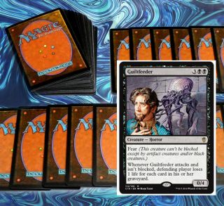 Mtg Black Discard Deck Magic The Gathering Rares 60 Cards Dreamstealer Specter
