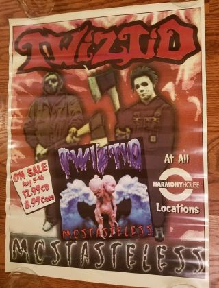 Twiztid - Mostasteless Fetus Poster Rare Insane Clown Posse House Of Krazees Hok