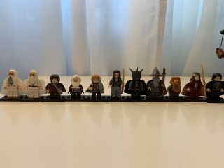Lego Lord Of The Rings And Hobbit 11 Minifigures Rare 100 Complete