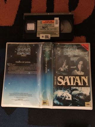 Touch Of Satan / Very Rare & R - Rated Starbase Horror Video