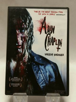 Adam Chaplin (dvd,  2013) Rare Oop Horror Disc Flawless