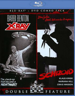 X - Ray & Shizo - Double Feature - Blu - Ray & Dvd - Rare Cult Horror - 1981
