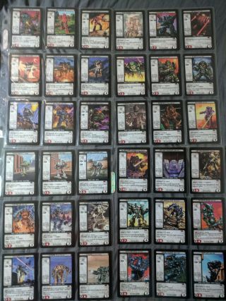 Battletech Limited Edition Tcg Ccg Cards Rares Uncommons Commons Complete Set