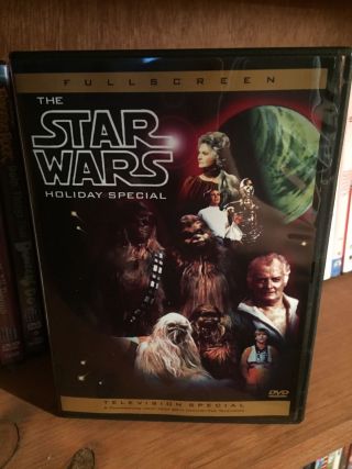 Star Wars Holiday Special Dvd Christmas Rare George Lucas Chewbacca Great Vq
