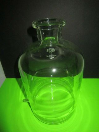 Very Rare & Vintage Kimax 4000 ml Glass Chemistry Laboratory Beaker Slow Drip 4