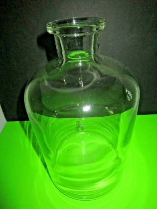 Very Rare & Vintage Kimax 4000 ml Glass Chemistry Laboratory Beaker Slow Drip 5